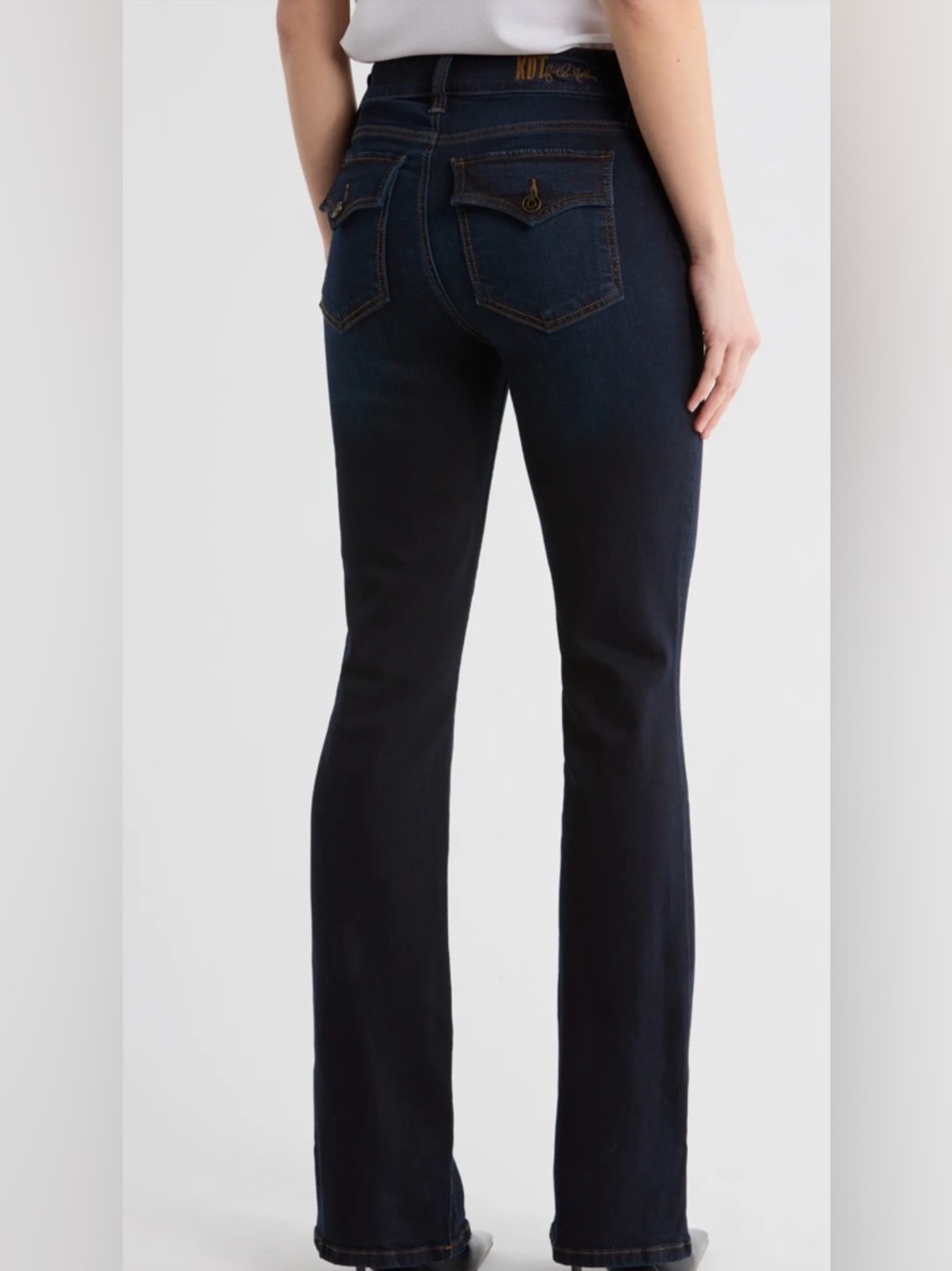 KUT from the Kloth Nicole Bootcut Dark Wash Denim Jeans Size 4